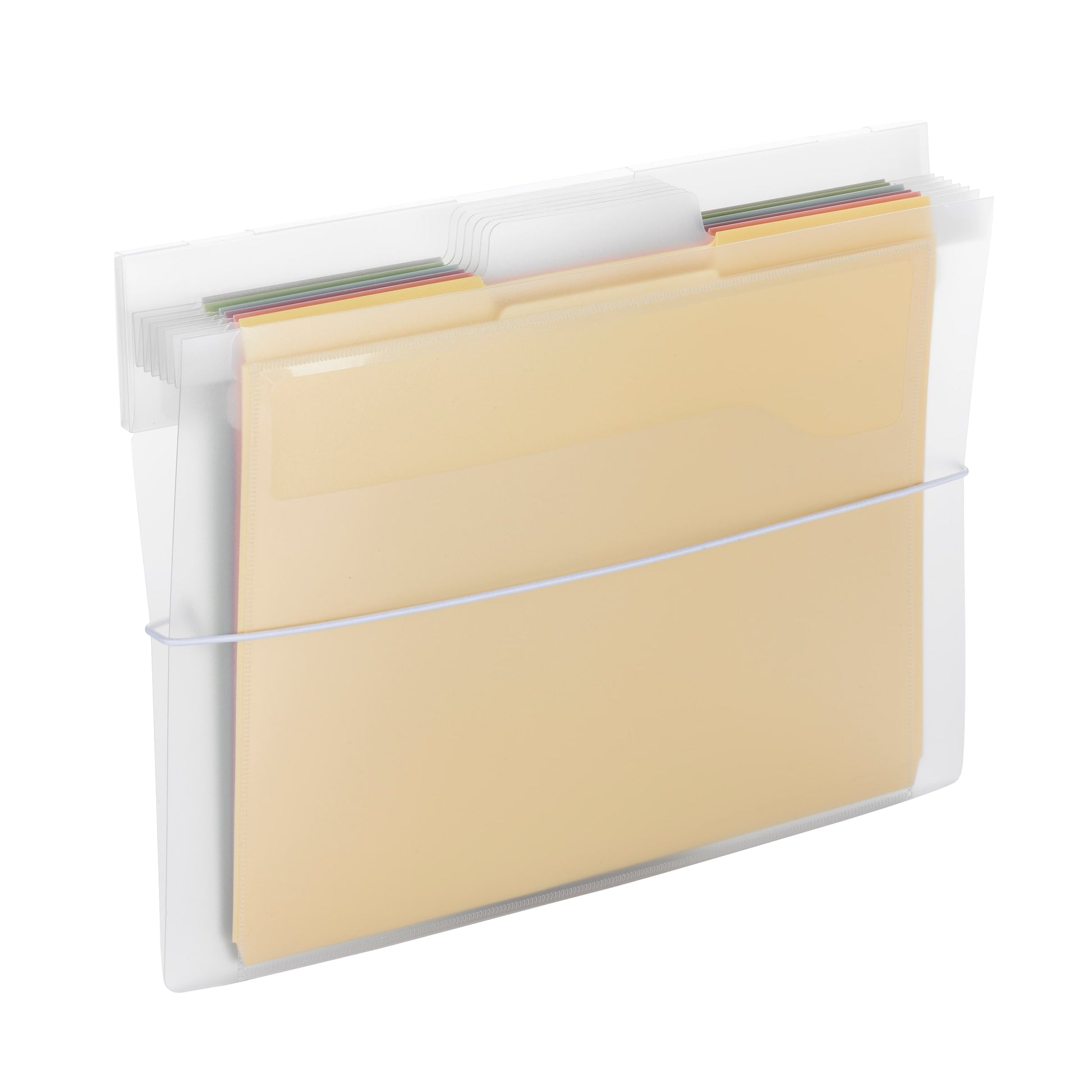 Cascading Wall Organizers, 6 Pockets, Assorted Colors Color, Letter Size, Set of 1, 086486920643
