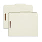Pressboard Classification File Folders, 2 Dividers, 2 inch Expansion, Gray/Green Color, Letter Size, Set of 10, 30086486140233