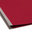 SafeSHIELD® Premium Pressboard Classification File Folders, 2 Dividers, 2 inch Expansion, 2/5-Cut Tab, Bright Red Color, Letter Size, Set of 10, 30086486142022