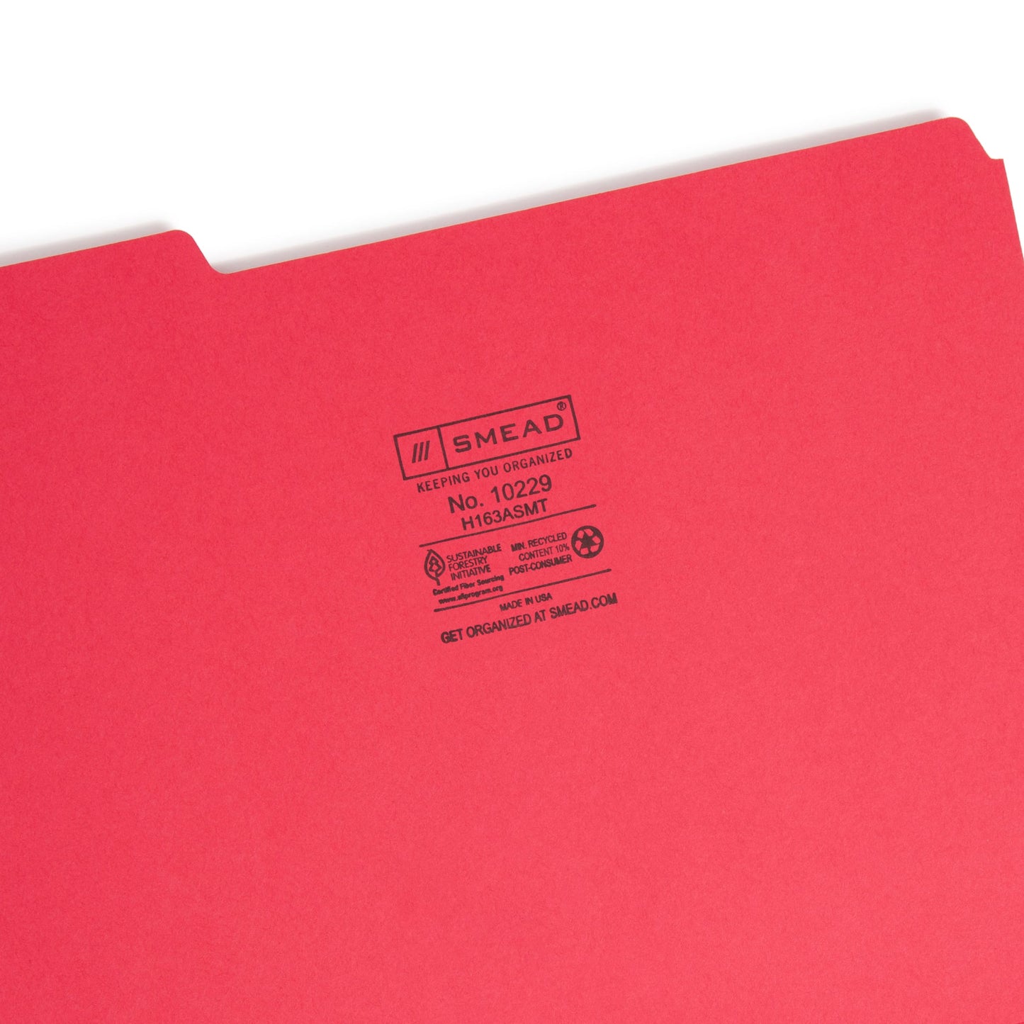 Interior File Folders, Assorted Colors Color, Letter Size, Set of 100, 086486102292