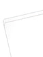 Reinforced Tab File Folders, Straight-Cut Tab, White Color, Letter Size, Set of 100, 086486128100