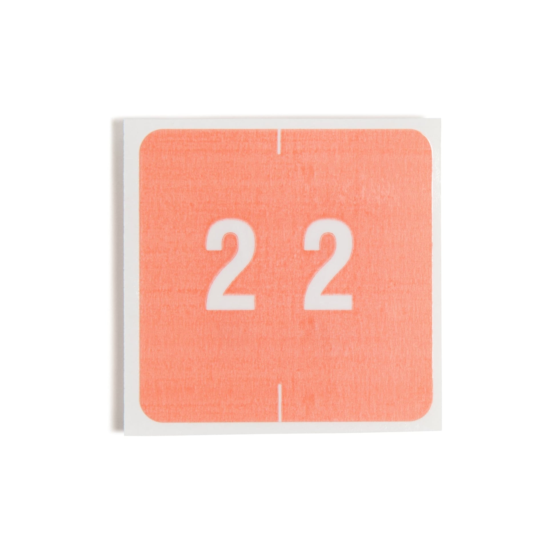 DCC Color-Coded Numeric Labels - Rolls, Pink Color, 1-1/2" X 1-1/2" Size, Set of 250, 086486674225