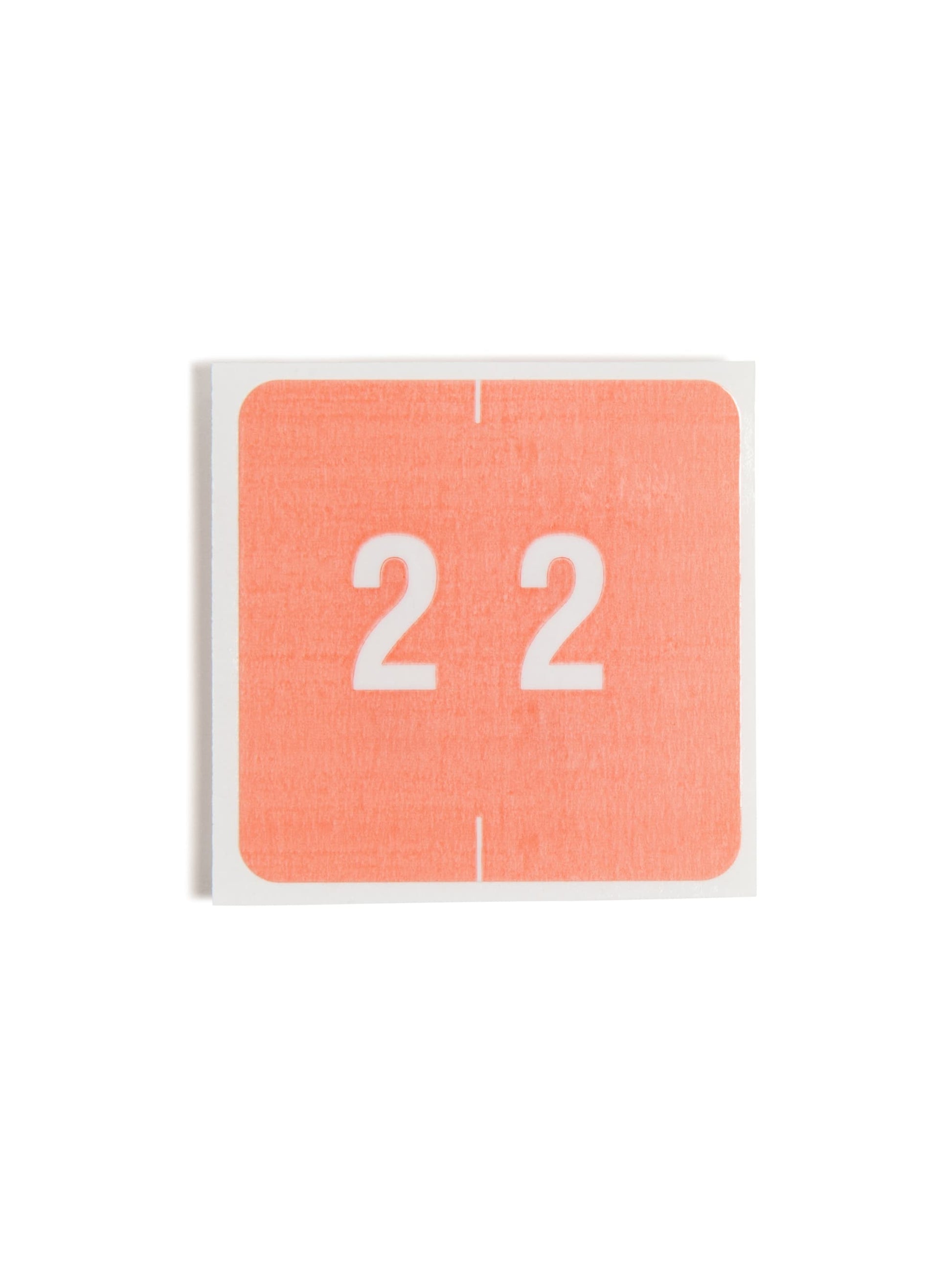 DCC Color-Coded Numeric Labels - Rolls, Pink Color, 1-1/2" X 1-1/2" Size, Set of 250, 086486674225