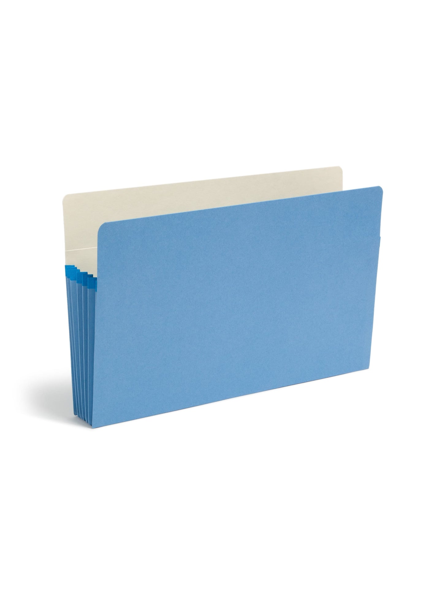 File Pockets, 5-1/4 inch Expansion, Straight-Cut Tab, Blue Color, Legal Size, Set of 0, 30086486742352