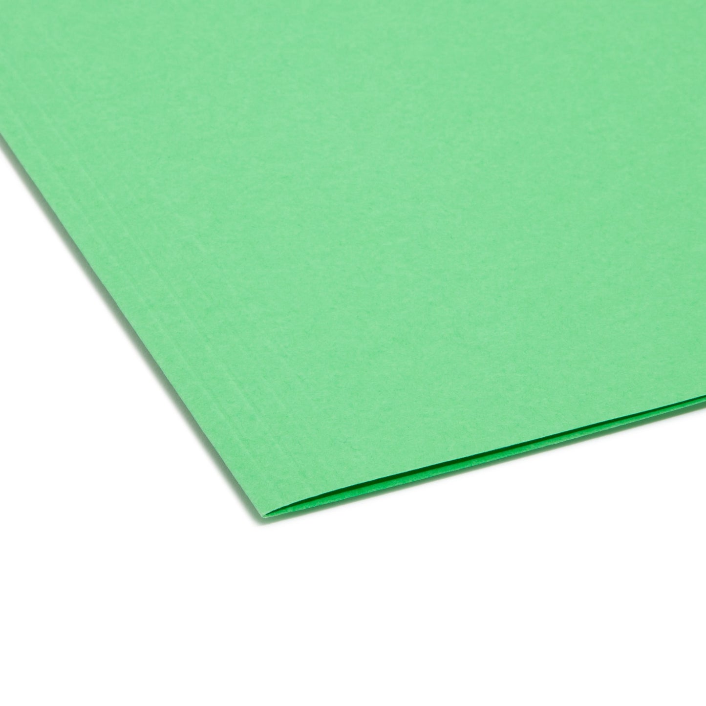 FasTab® Hanging File Folders, 1/3-Cut Tab, Green Color, Letter Size, Set of 20, 086486640985