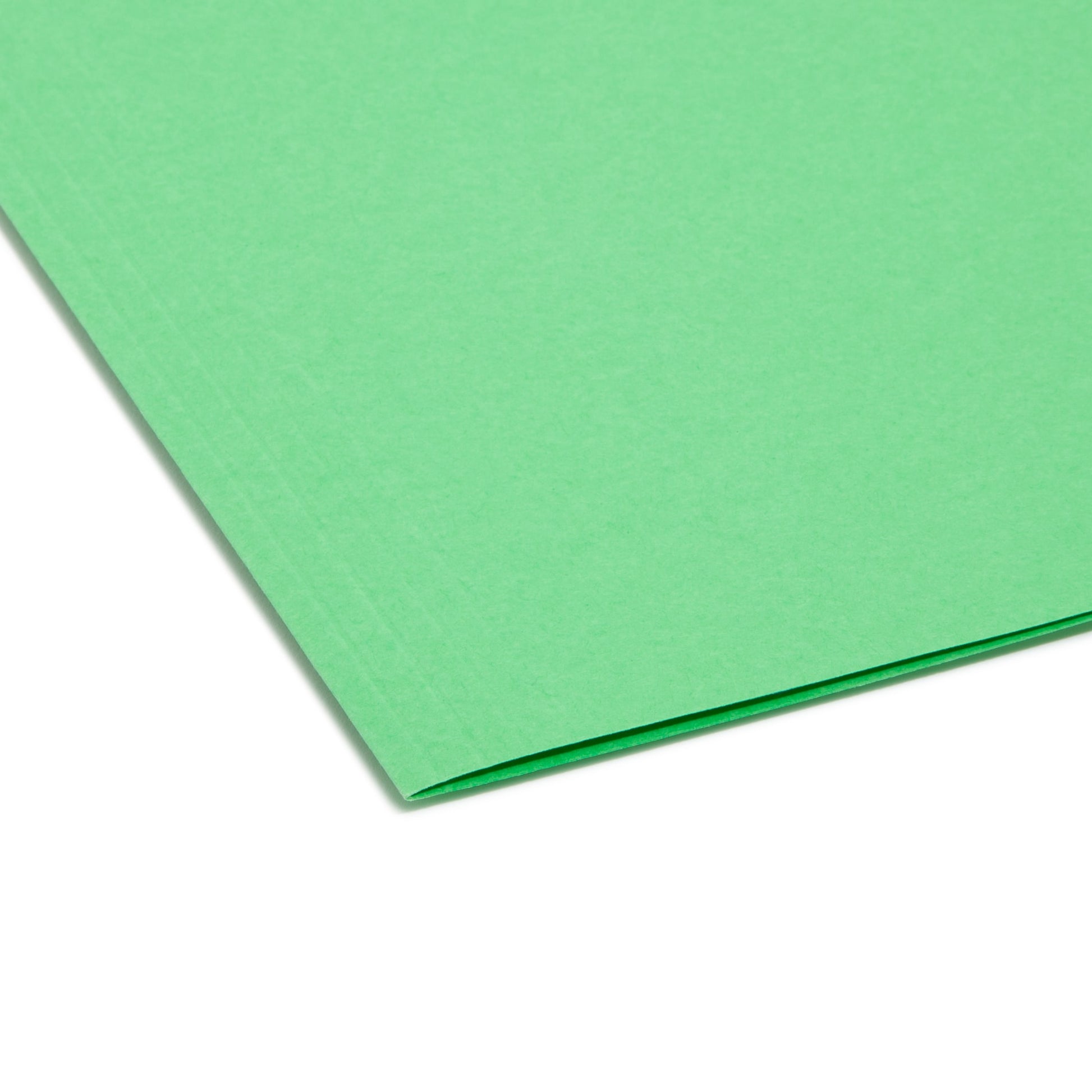 FasTab® Hanging File Folders, 1/3-Cut Tab, Green Color, Letter Size, Set of 20, 086486640985