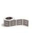 DCC Color-Coded Numeric Labels - Rolls, Gray Color, 1-1/2" X 1-1/2" Size, Set of 250, 086486674270