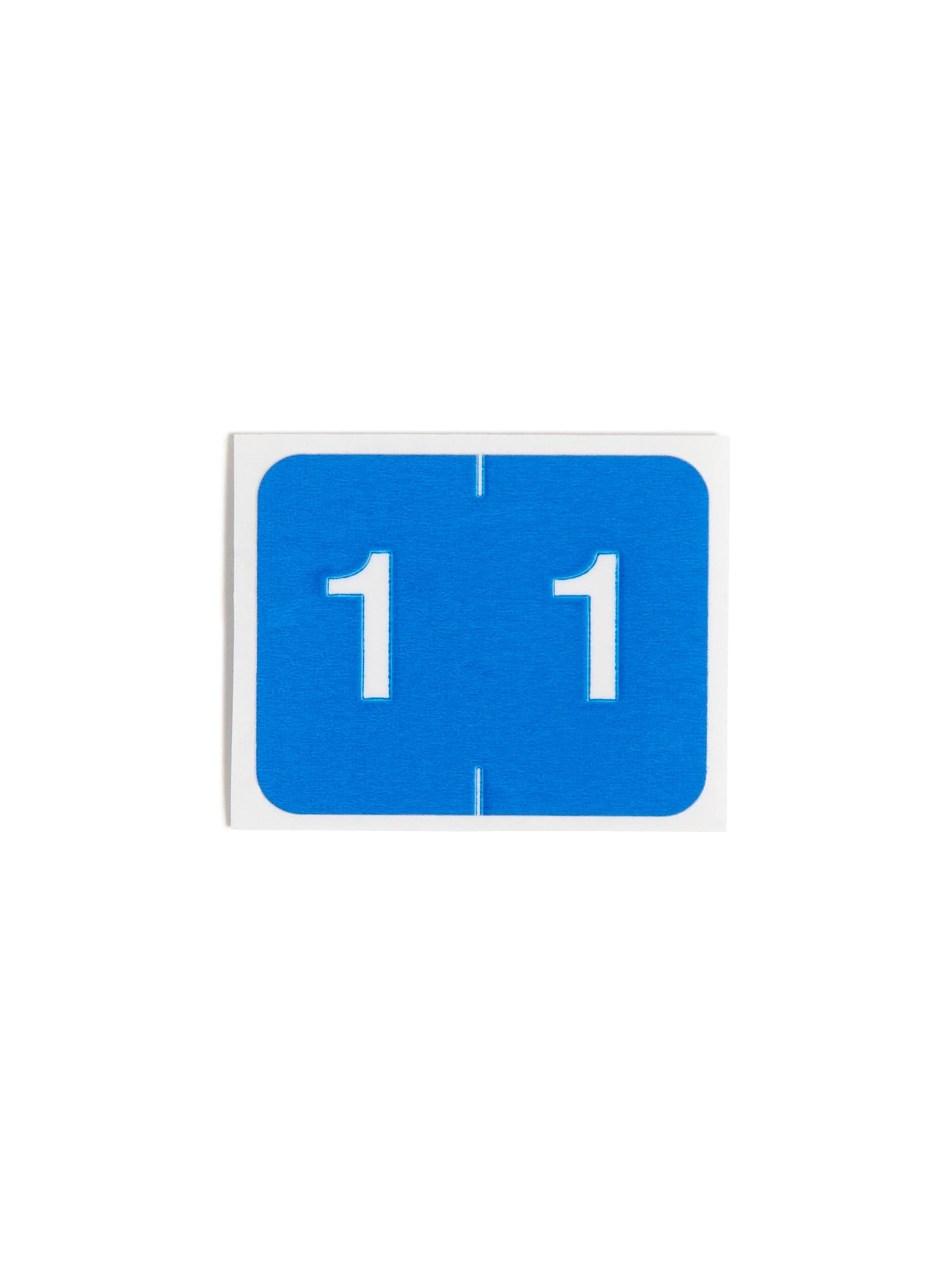 DCCRN Color-Coded Numeric Labels - Rolls, Light Blue Color, 1-1/4" X 1" Size, Set of 50, 086486673419