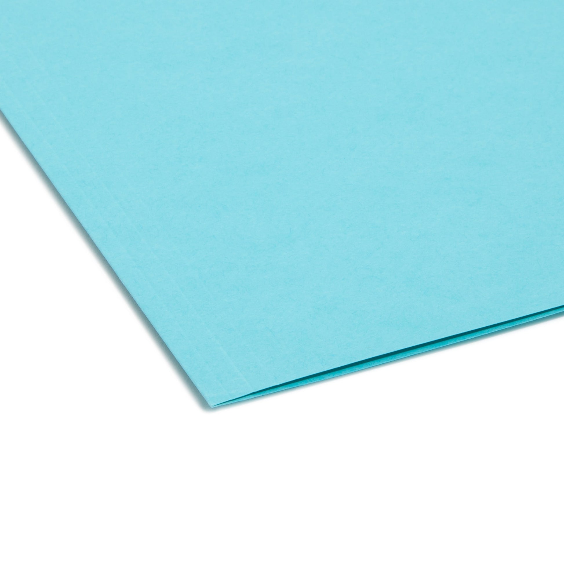 Interior File Folders, Aqua Color, Letter Size, Set of 100, 086486102353