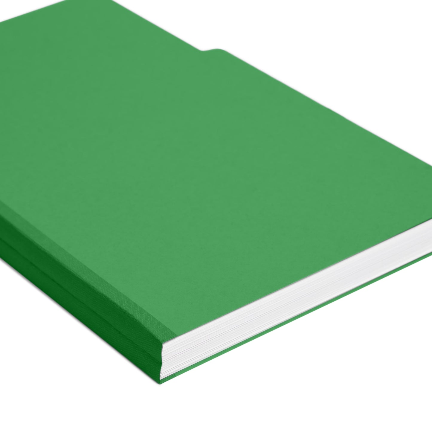 Pressboard File Folder, 1 inch Expansion, 1/3-Cut Tab, Green Color, Legal Size, Set of 25, 086486225465