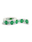 BCCR Bar Style Color-Coded Alphabetic Labels, A-Z Rolls, Light Green Color, 1-1/4" X 1" Size, Set of 1, 086486670838