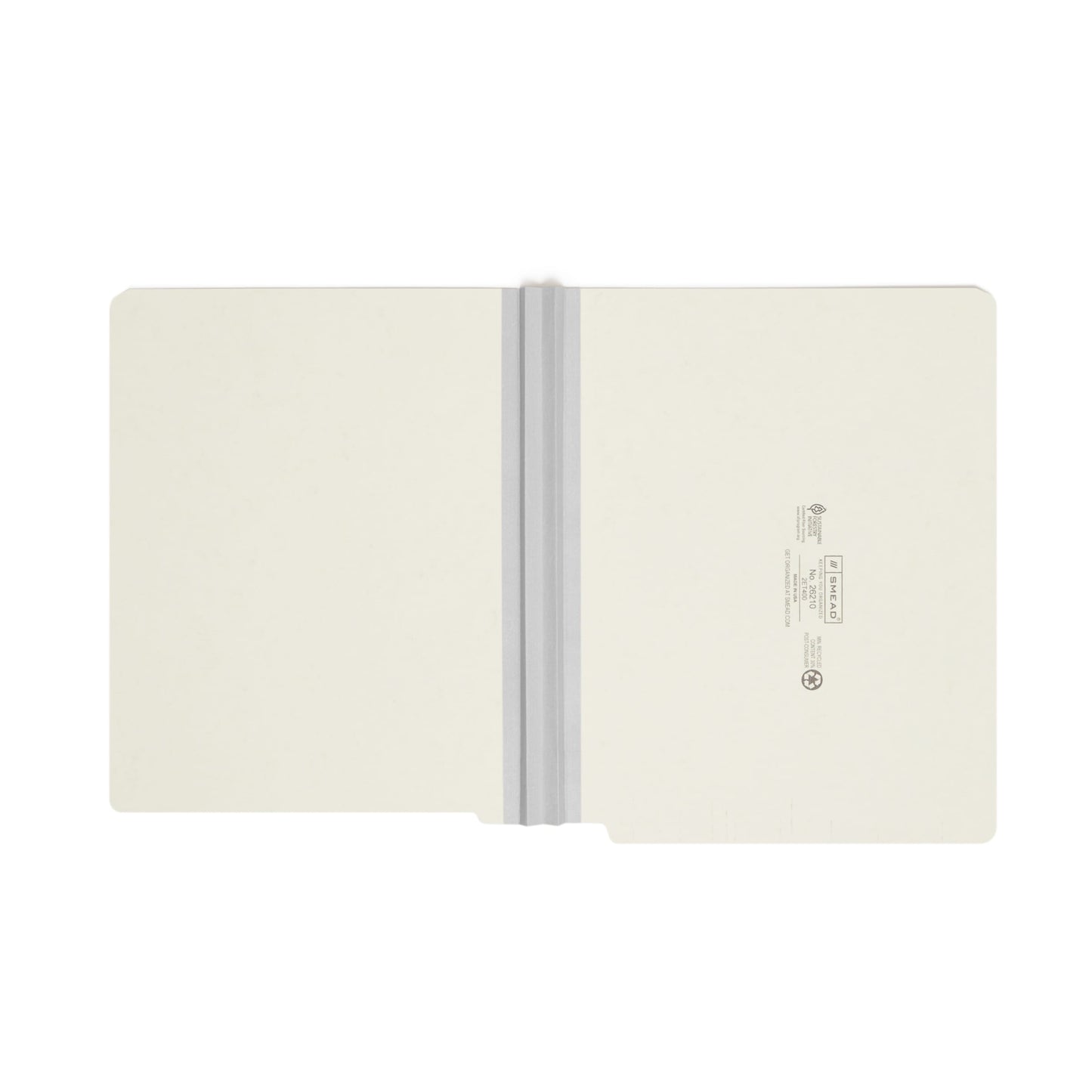 Pressboard End Tab File Folders, Straight-Cut Tab, 2 inch Expansion, Gray/Green Color, Letter Size, Set of 25, 086486262101