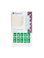ETS Color-Coded Year Labels - Sheets, Green Color, 1" X 1/2" Size, Set of 250, 086486679268