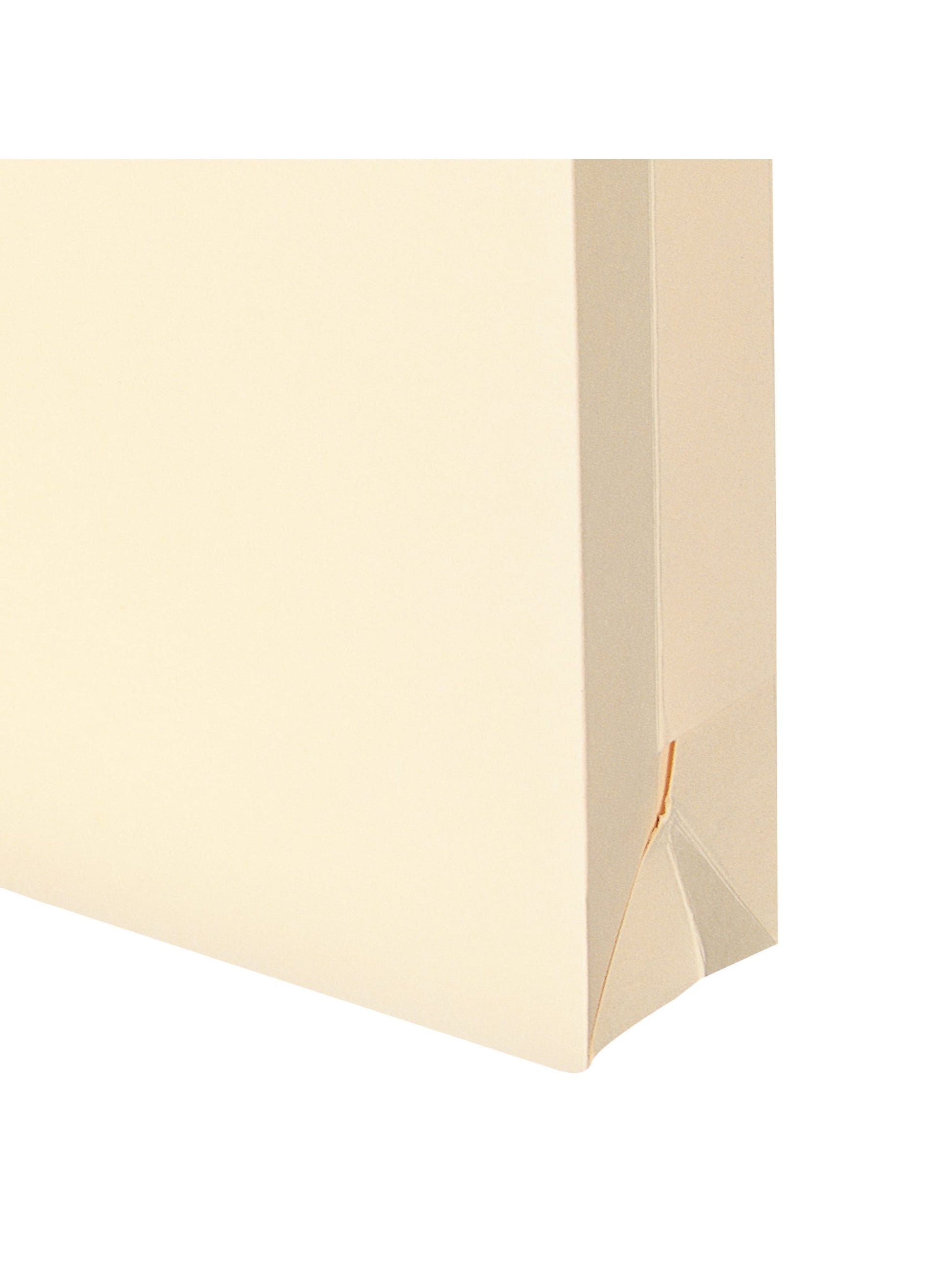 File Jackets, 2 inch Expansion, Straight-Cut Tab, Manila Color, Letter Size, Set of 50, 30086486755604