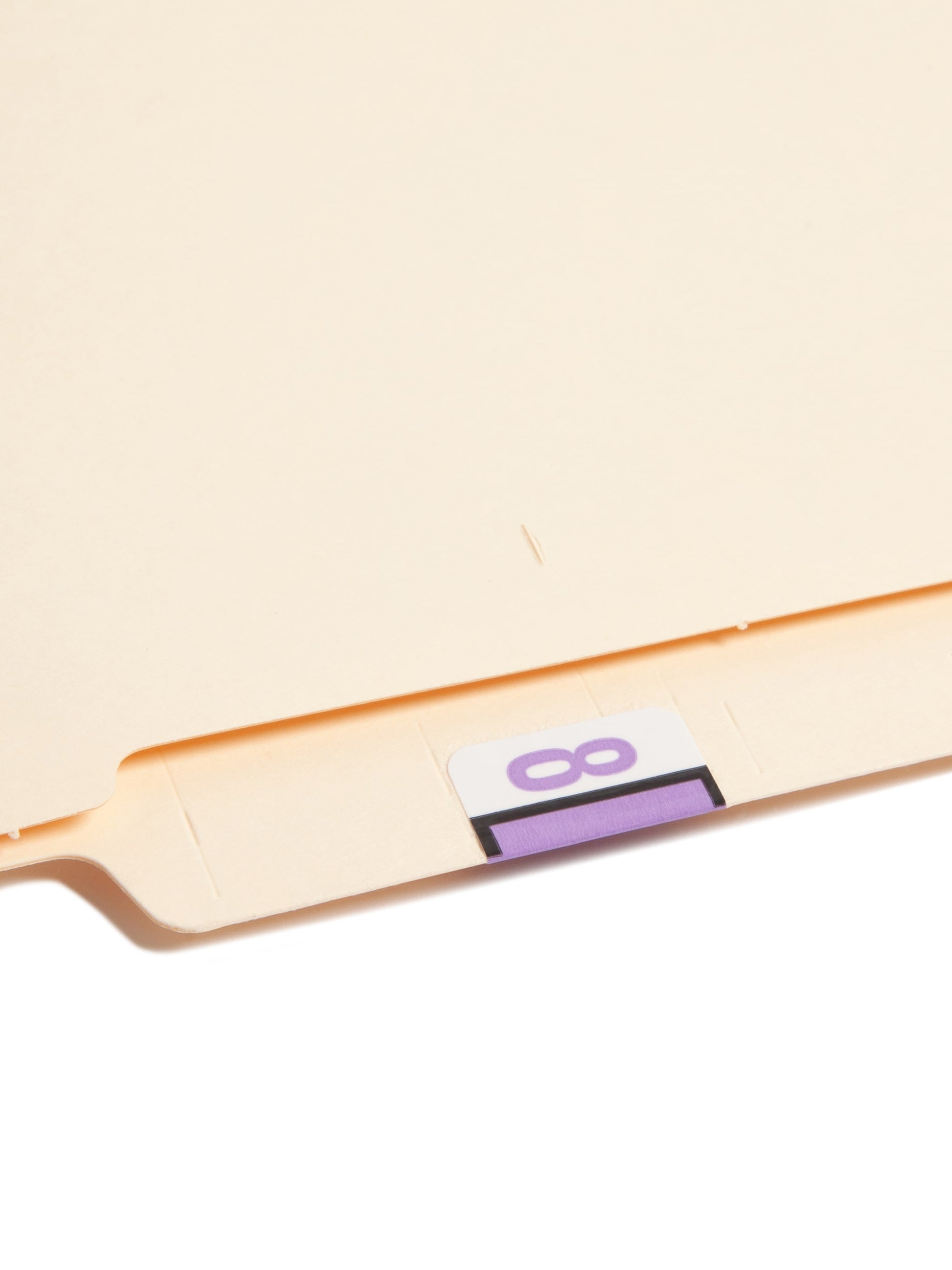 BCCRN Bar Style Color-Coded Numeric Labels, 0-9 Rolls, Lavender Color, 1-1/4" X 1" Size, Set of 50, 086486673785
