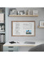 Rustic Frame Dry Erase Board, Brown, White, 35" x 23", 3 x 4, White, 35" X 23" Size, Set of 1, 843463148908