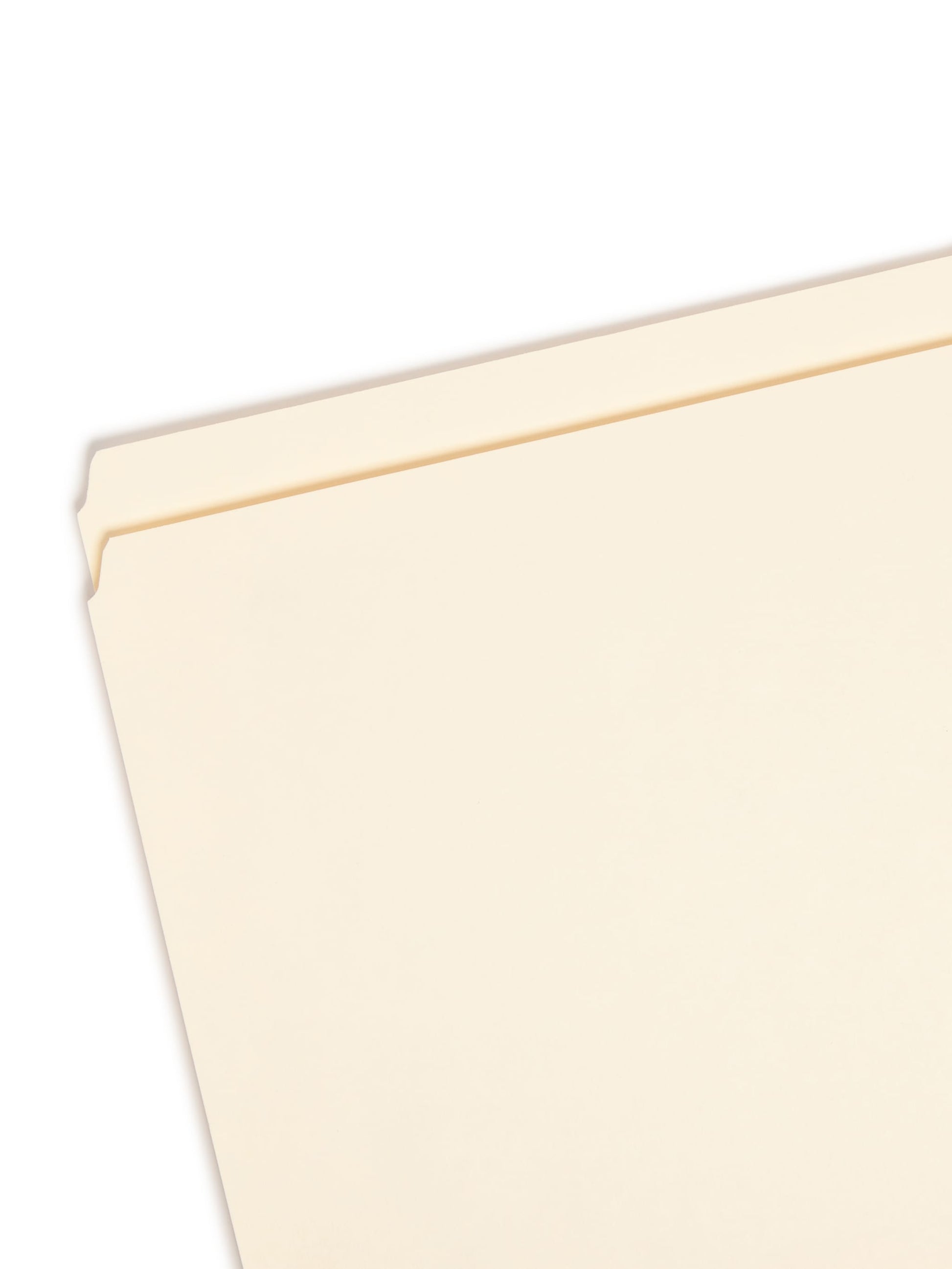 Standard File Folders, Straight-Cut Tab, Manila Color, Legal Size, Set of 100, 086486153003