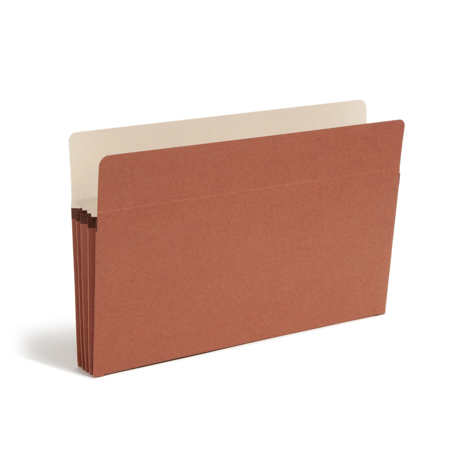 Redrope File Pockets, Straight-Cut Tab, 3-1/2 inch Expansion, Redrope Color, Legal Size, Set of 25, 30086486742246