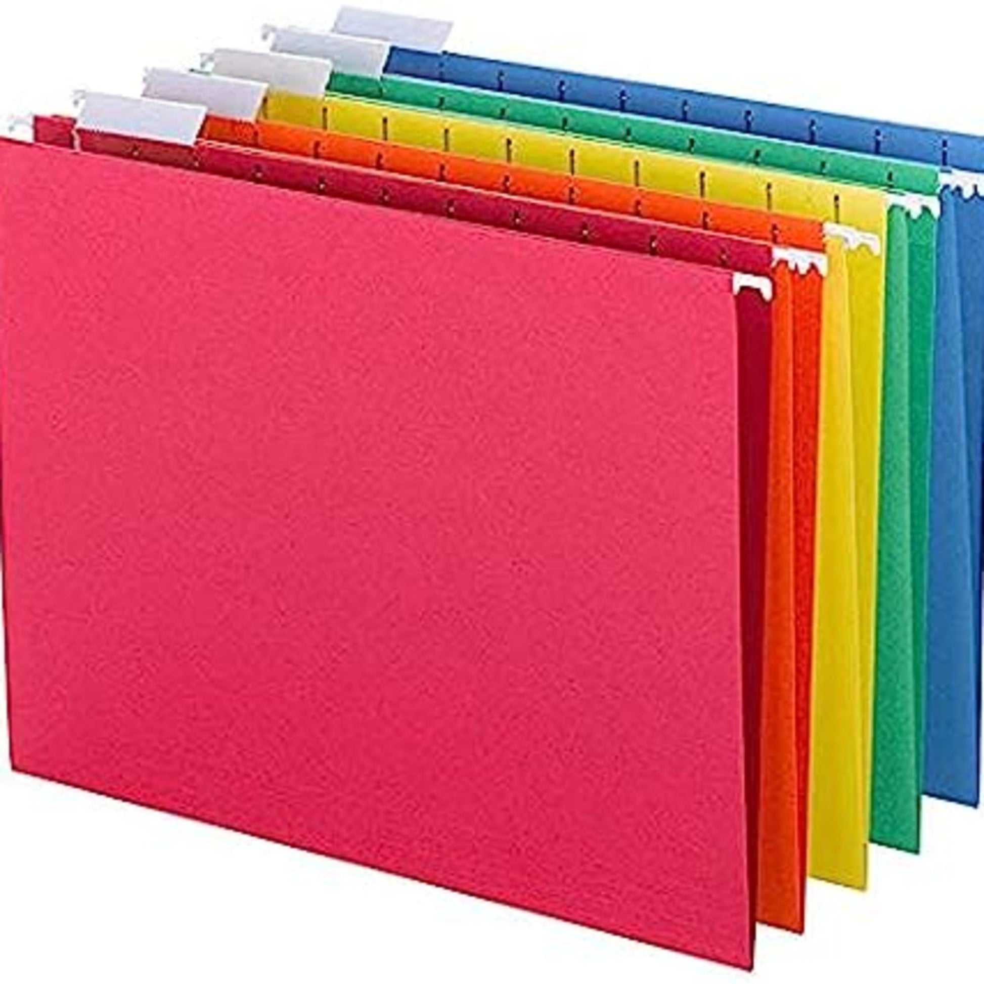 Hanging Filing Kit, 1/5-Cut Tab, Assorted Colors Color, Letter Size, Set of 1, 086486920087