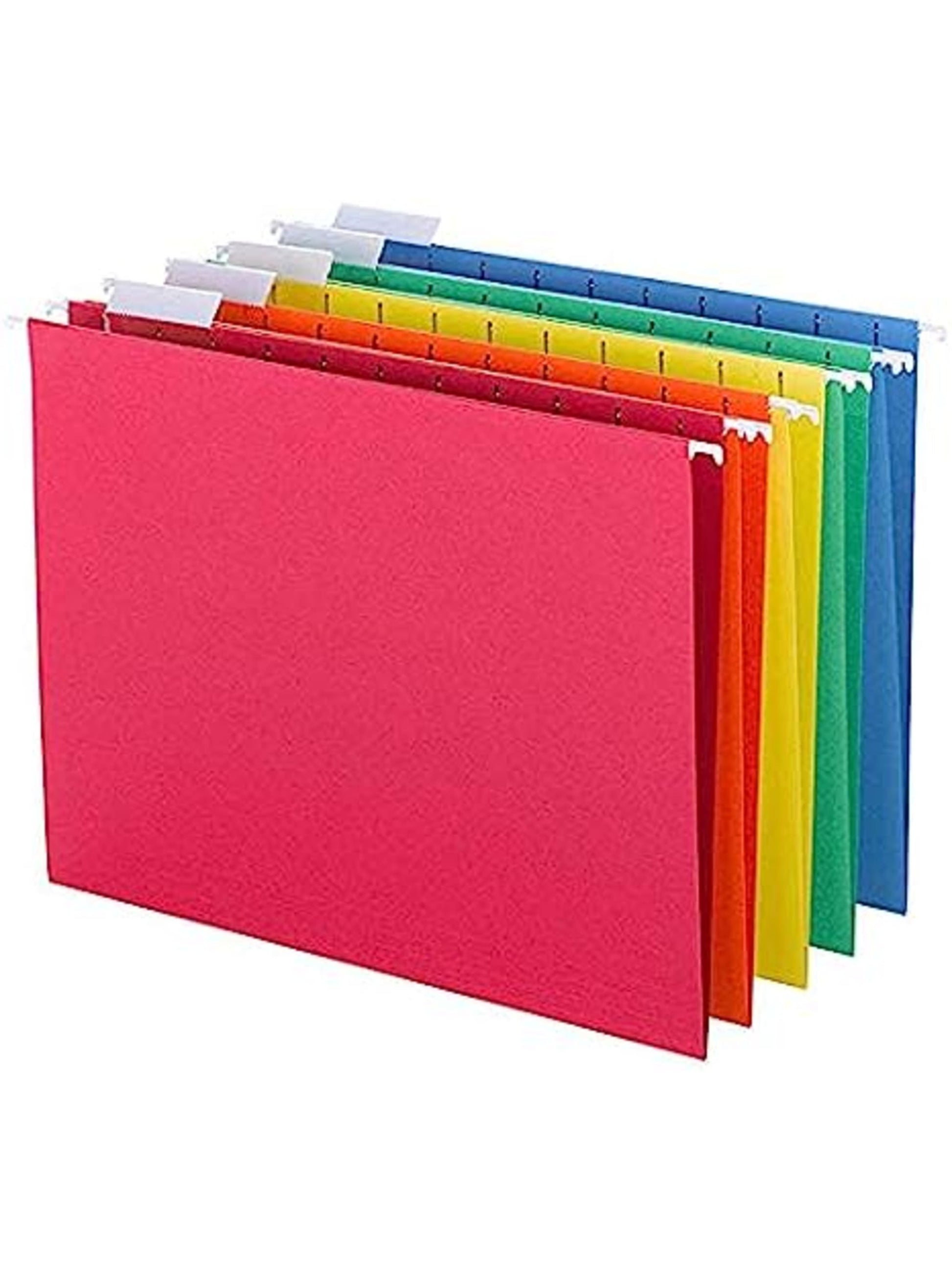 Hanging Filing Kit, 1/5-Cut Tab, Assorted Colors Color, Letter Size, 086486920087