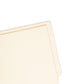 Shelf-Master® Reinforced End Tab Fastener File Folder with Full Pocket, Manila Color, Letter Size, 