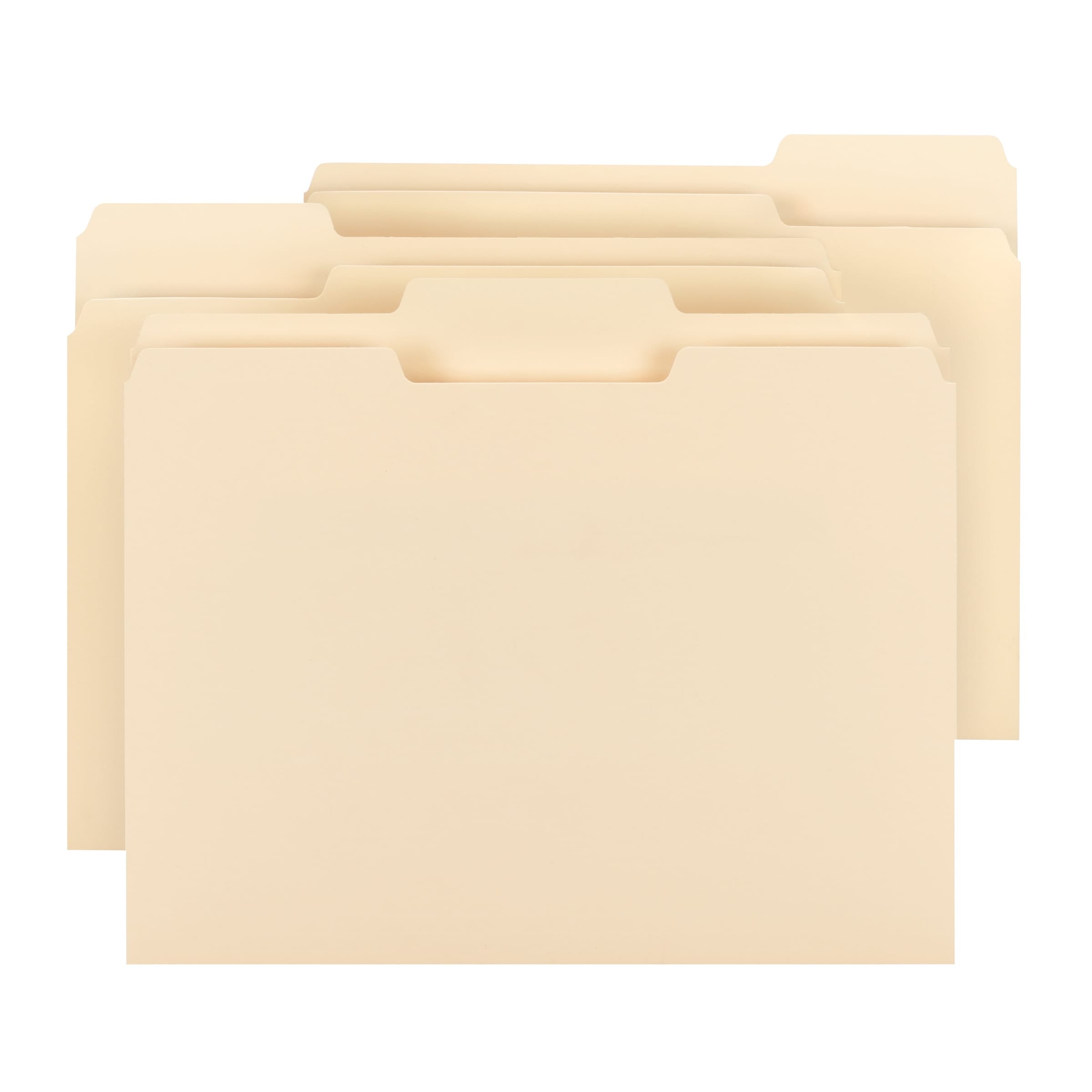 Standard File Folder Smead Standard File Folders, 1/3-Cut Tab