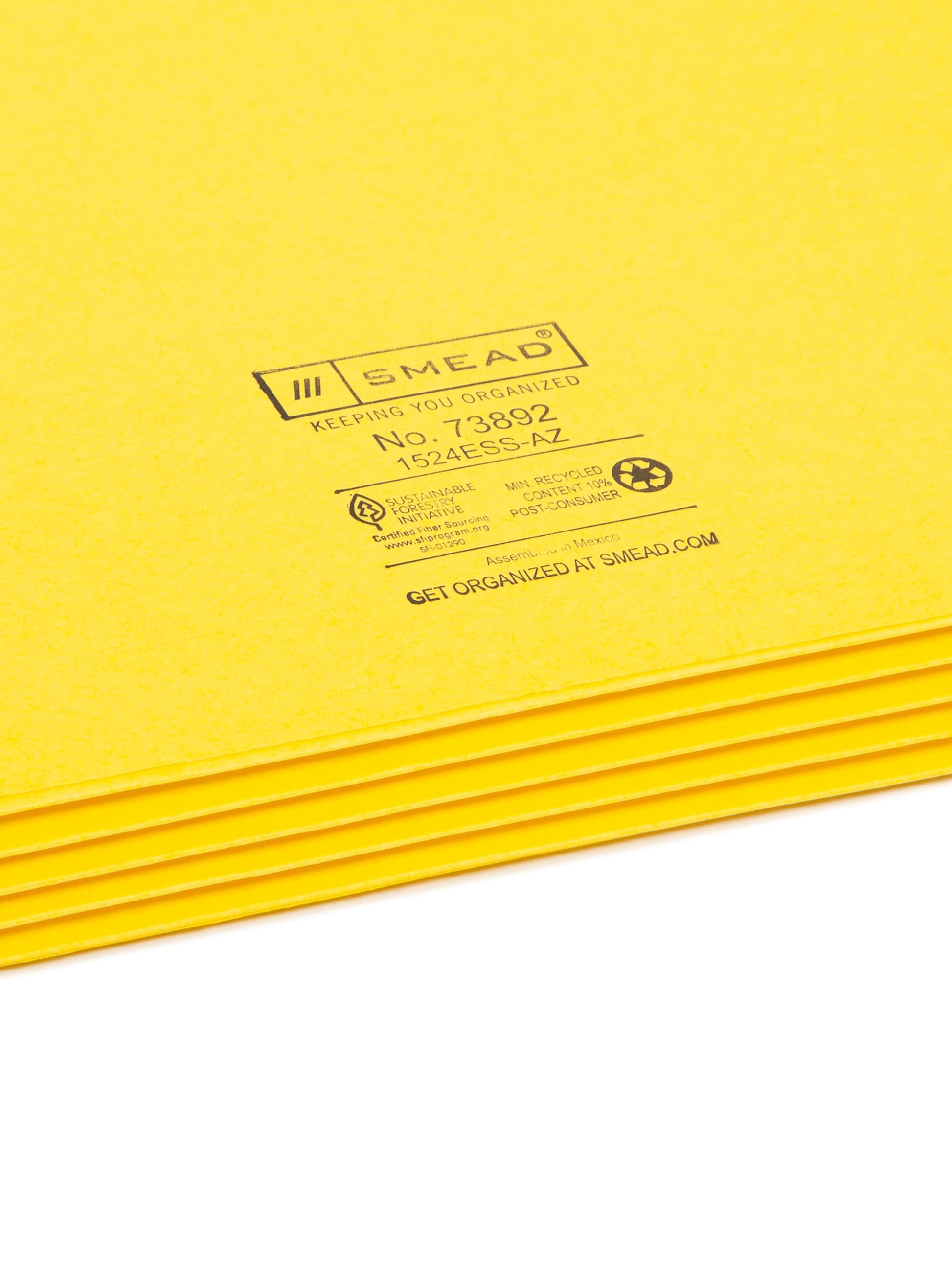 File Pockets, 3-1/2 inch Expansion, Straight-Cut Tab, Assorted Colors Color, Letter Size, Set of 5, 086486738927