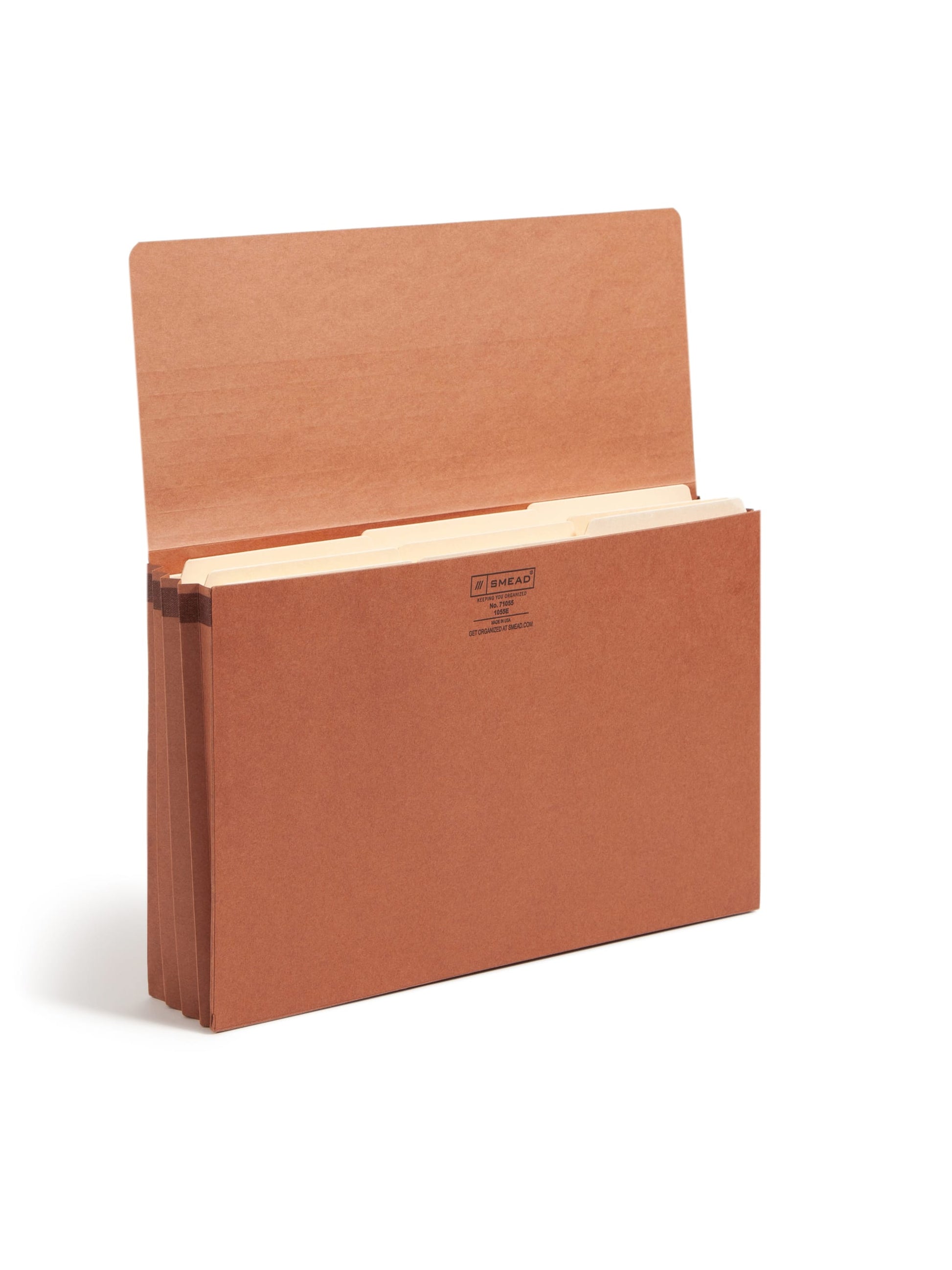 Redrope Expanding Wallets with Cloth Tape Tie, 3-1/2 Inch Expansion, Redrope Color, Legal Size, Set of 10, 30086486710559