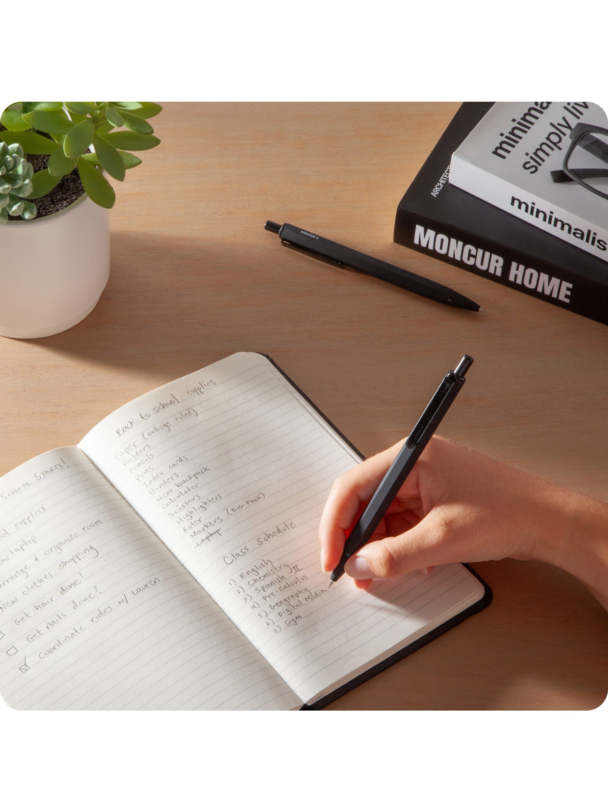 Cambria Mechanical Pencils, Black, 5.75" x 0.47" x 0.51", Black, 5.75" X 0.47" X 0.51" Size, Set of 3, 817894024100