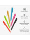 U-Eco Ballpoint Pens - Colored Ink, U-Eco, Assorted Colors, Assorted Colors, Set of 12, 843463149356
