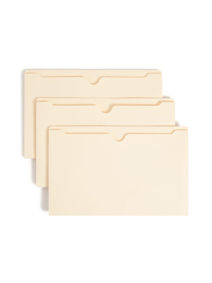 File Jackets, 1 inch Expansion, Straight-Cut Tab, Manila Color, Legal Size, Set of 0, 30086486765207