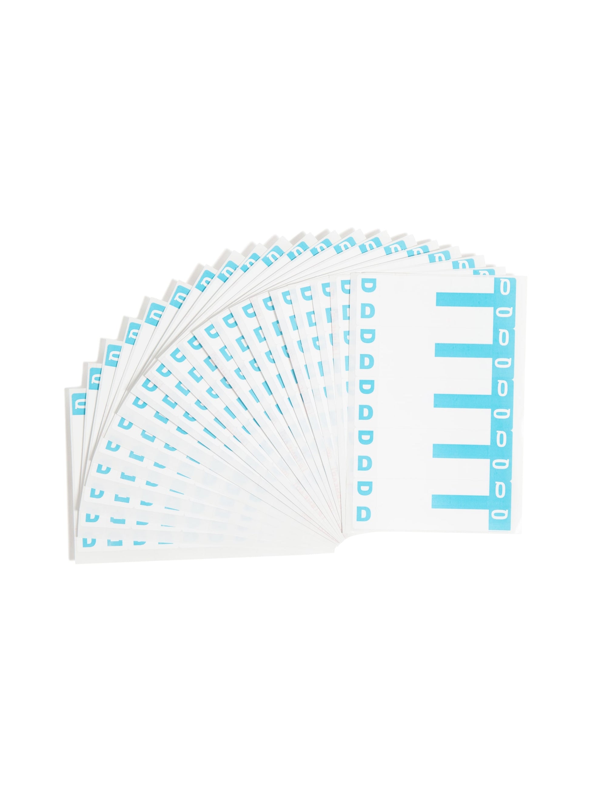 AlphaZ® NCC Color-Coded Name Labels - Sheets, Light Blue Color, 3-5/8" X 1-5/32" Size, Set of 1, 086486671552