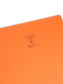 Reinforced Tab File Folders, Straight-Cut Tab, Orange Color, Legal Size, Set of 100, 086486175104