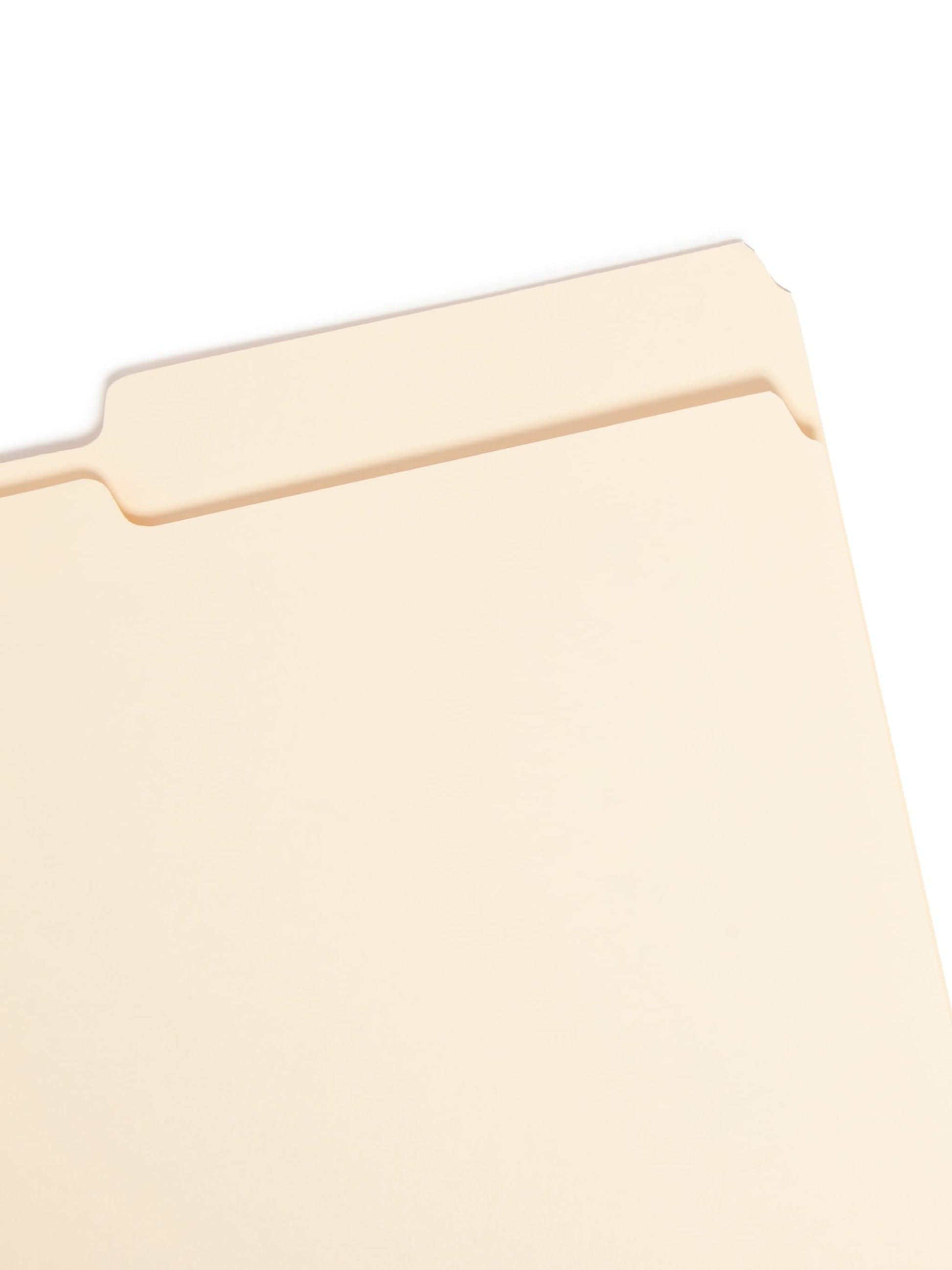 Standard File Folders, 2/5-Cut Right Tab, Manila Color, Legal Size, Set of 100, 086486153850