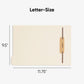 Folder Dividers with Fasteners, Manila Color, Letter Size, Set of 25, 086486355995