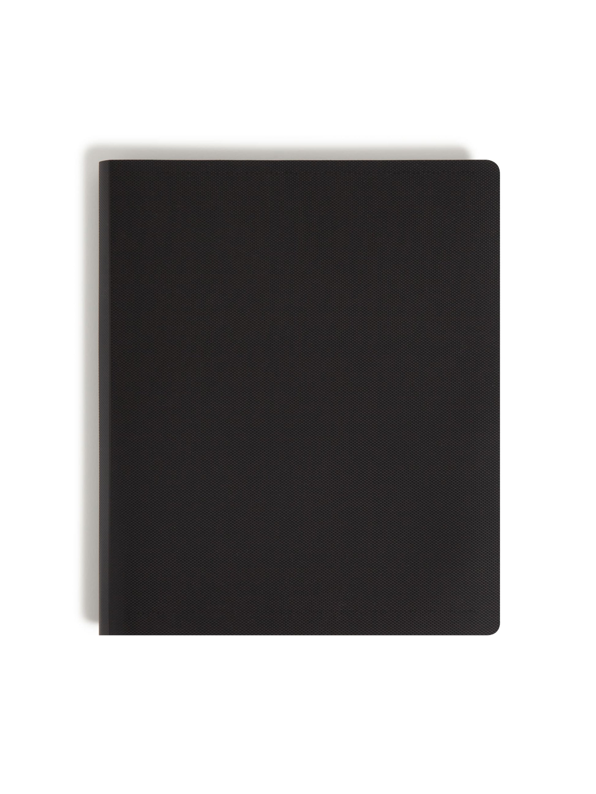 Organized Up® Poly Stackit® Organizers, 8 Pockets, Black Color, Letter Size, Set of 1, 086486877220