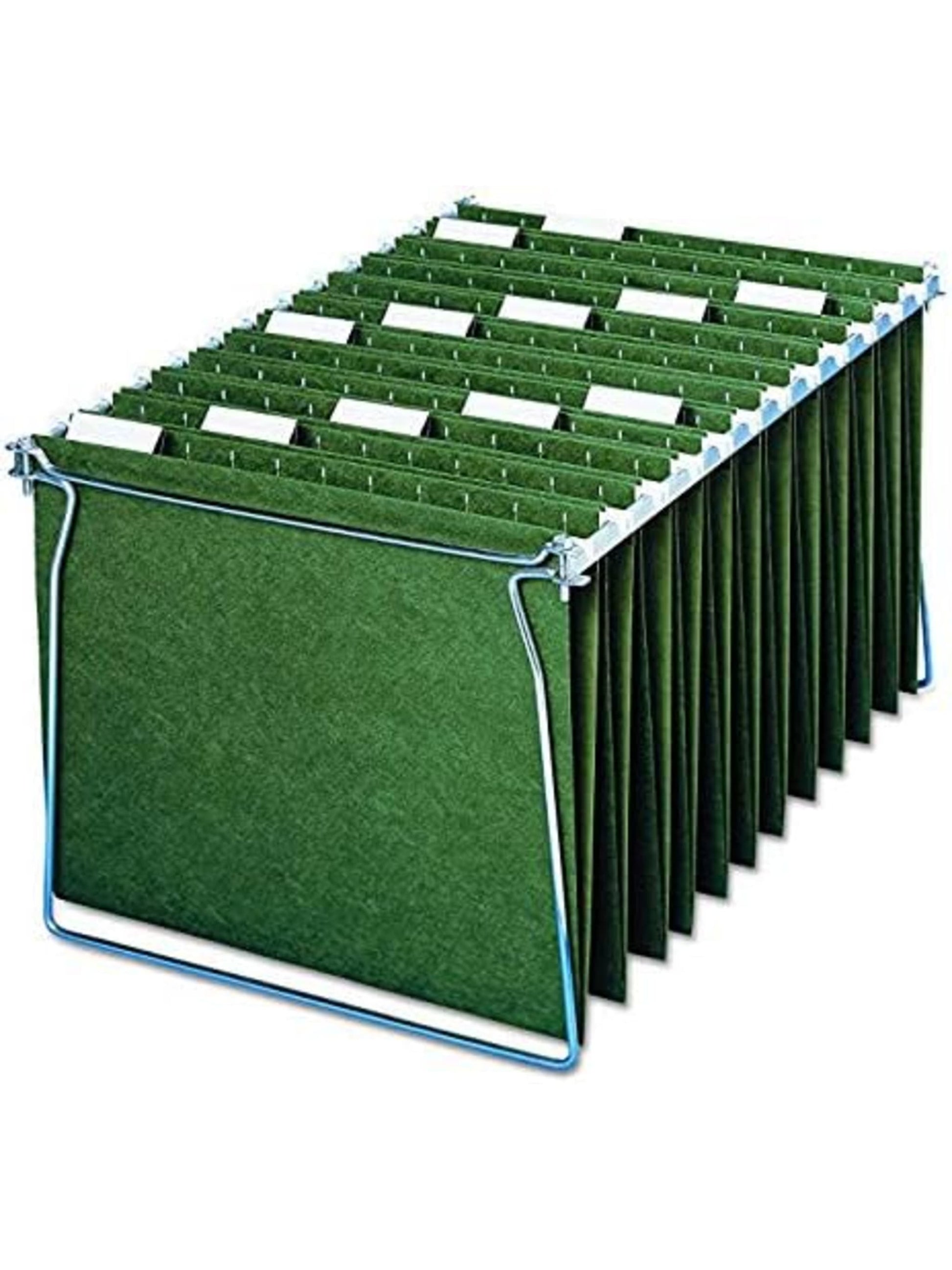 Hanging Filing Kit, 1/5-Cut Tab, Standard Green Color, Letter Size, 086486920070