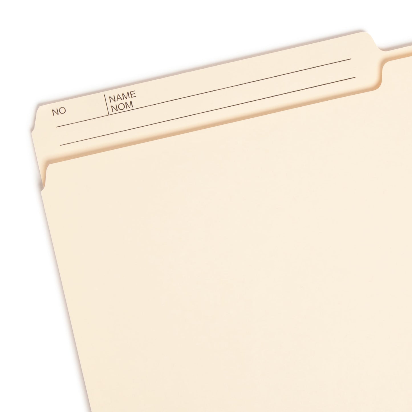 Reversible Printed Tab File Folders with Antimicrobial Product Protection, Manila Color, Legal Size, Set of 100, 086486153775