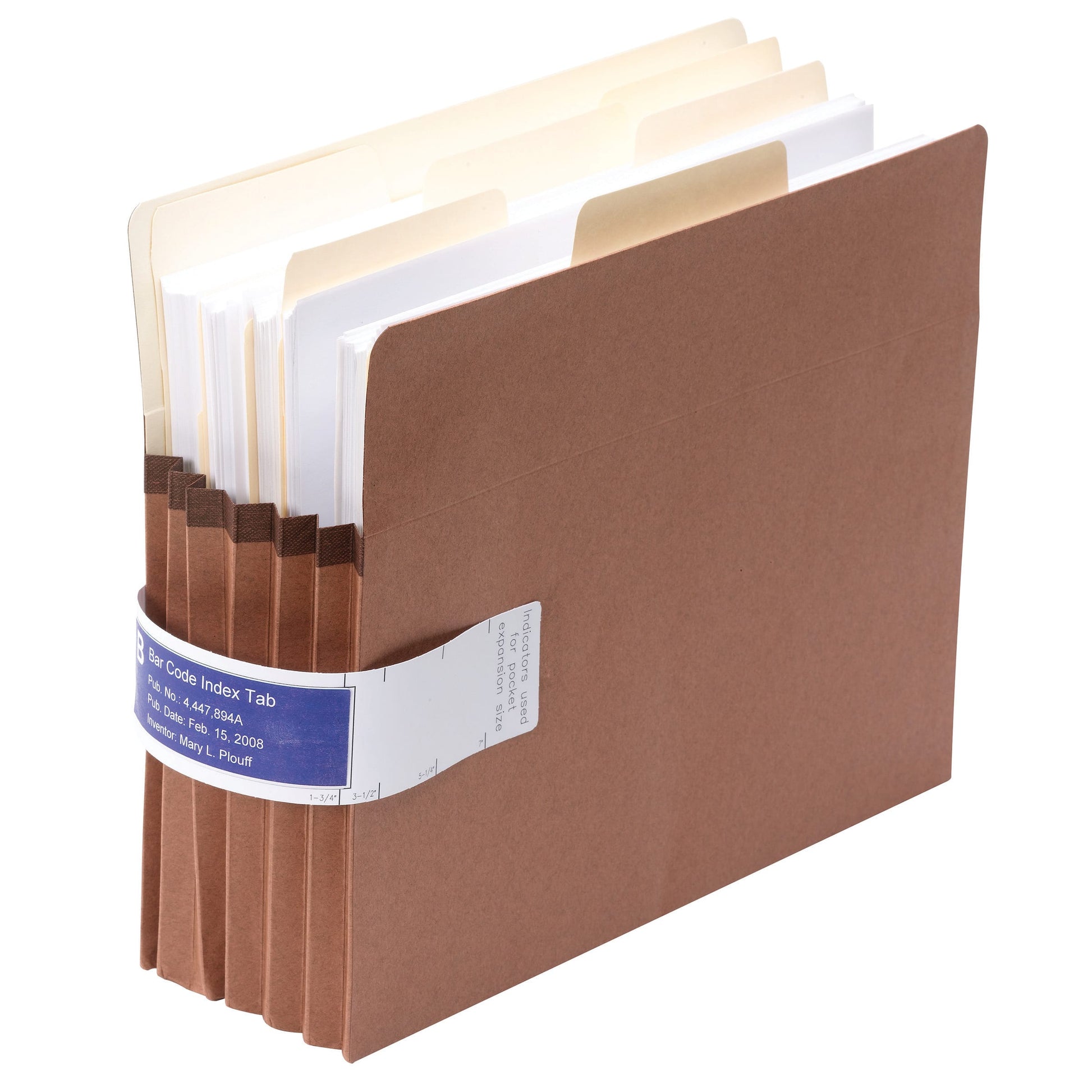 Viewables Pocket Label Pulls, White Color, 10-1/8" X 1-5/8" Size, Set of 45, 086486680011