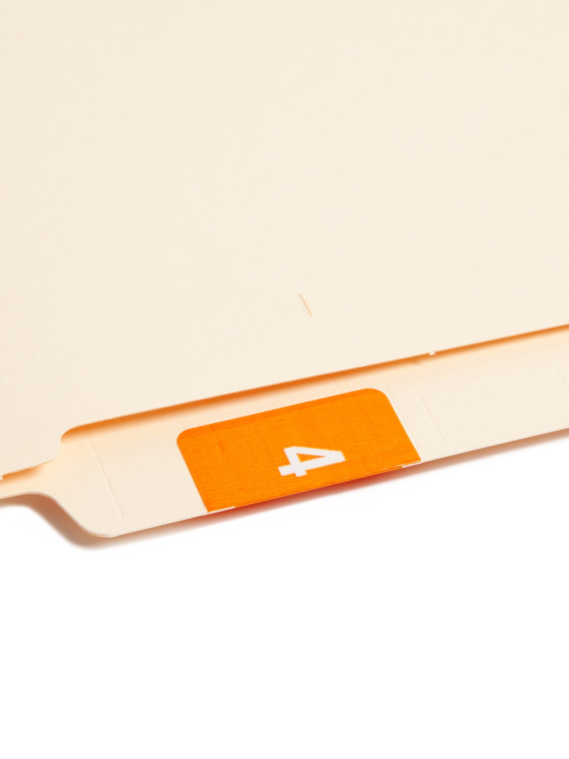 DCC Color-Coded Numeric Labels - Rolls, Orange Color, 1-1/2" X 1-1/2" Size, Set of 250, 086486674249