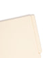 Shelf-Master® Reinforced End Tab Fastener File Folders with Antimicrobial Product Protection, Straight-Cut Tab, 1 Fastener, Manila Color, Letter Size, Set of 50, 086486341134