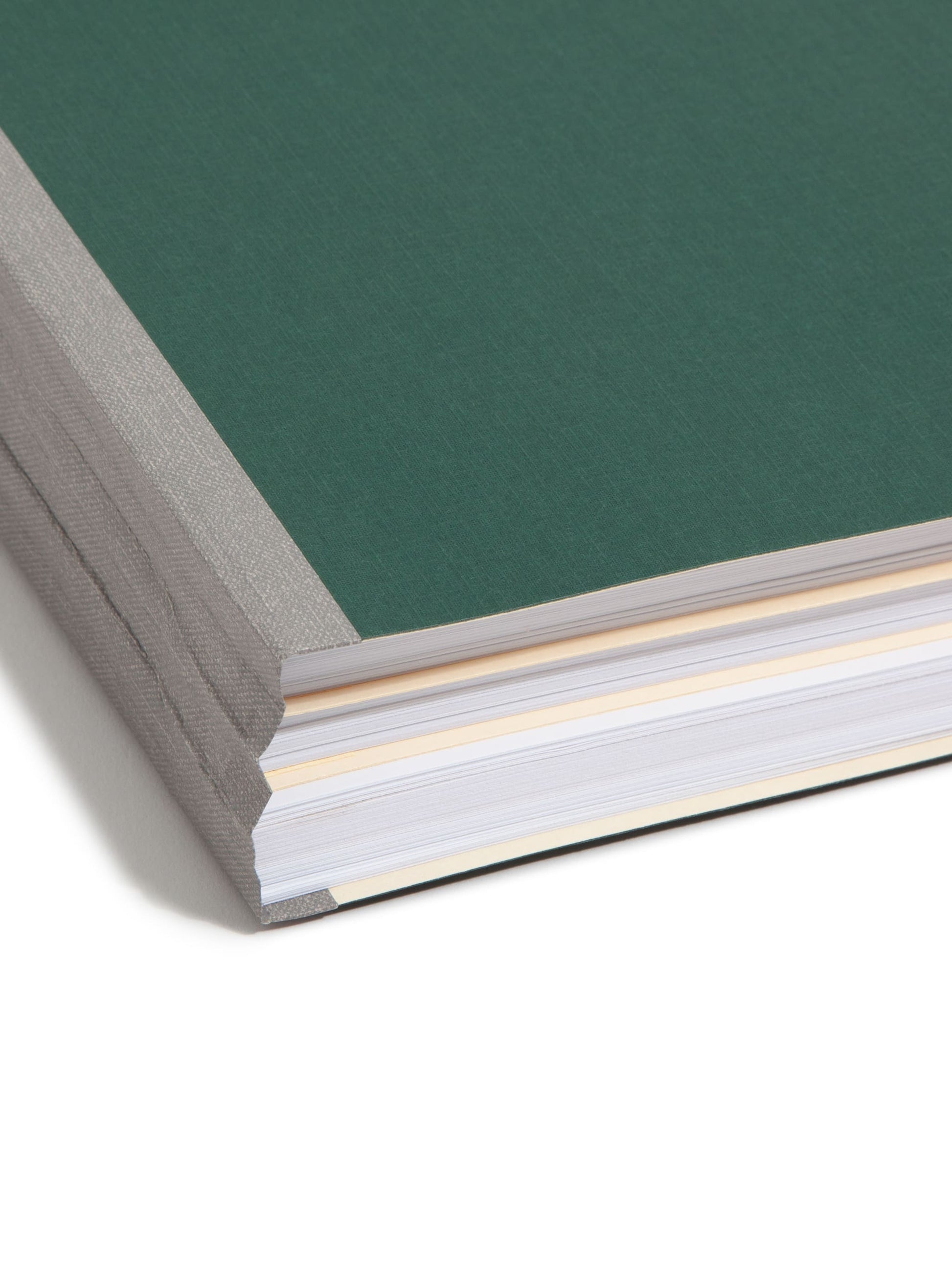 SuperTab® Classification File Folders, Dark Green Color, Letter Size, Set of 10, 30086486140127