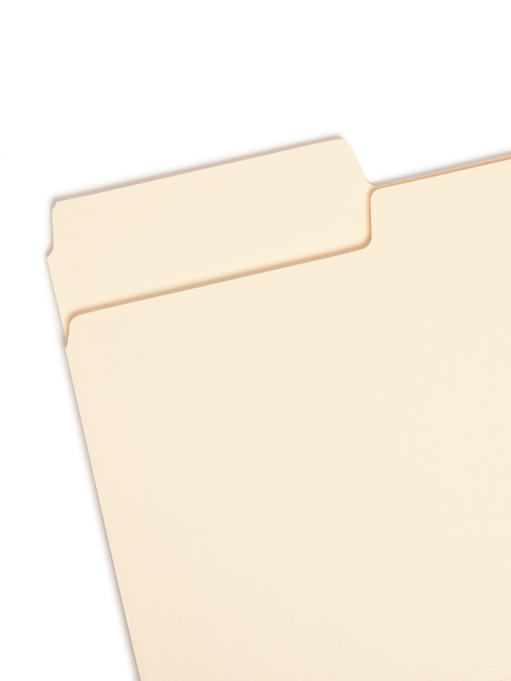 SuperTab® Heavyweight File Folders, Manila Color, Legal Size, Set of 50, 086486154017