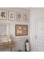 MDF Frame Cork Board, Black, Natural, 35" x 23", 3 x 2, Natural, 35" X 23" Size, Set of 1, 812296023010