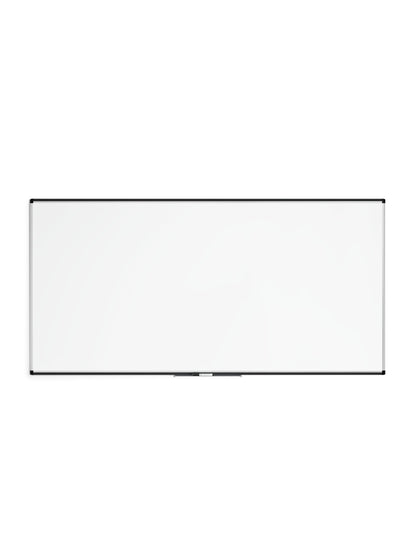 Aluminum PinIt Frame Dry Erase Board, Pinit Frame, Silver, White, 95" x 47", 8 x 4, White, 95" X 47" Size, Set of 1, 817894028092