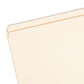 Reinforced Tab File Folders, Straight-Cut Tab, Manila Color, Legal Size, Set of 100, 086486153102