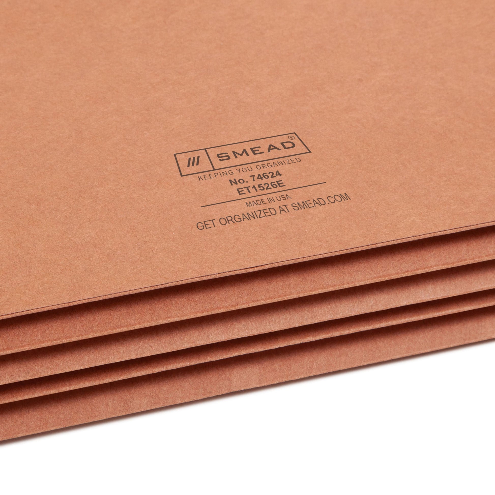 Reinforced End Tab File Pockets, 4 inch High Tab, 3-1/2 inch Expansion, Redrope Color, Legal Size, Set of 10, 30086486746244