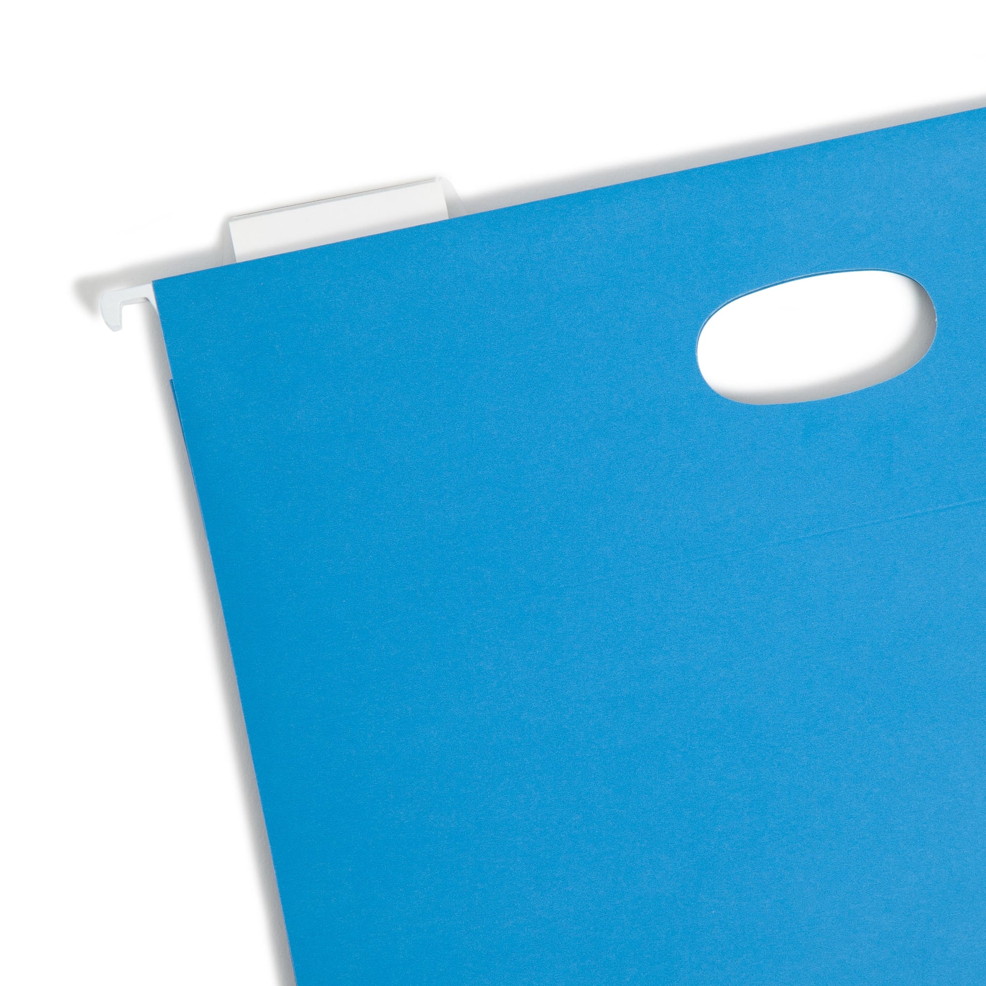 Hanging File Pockets with Tabs, 2" Expansion, Blue Color, Letter Size, Set of 25, 086486642507