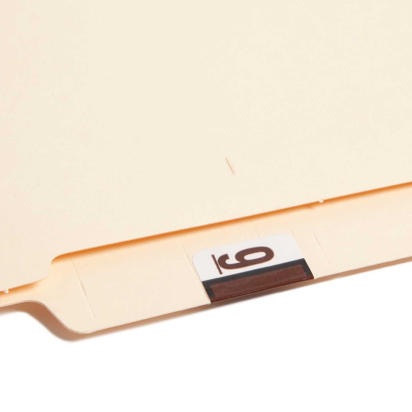 BCCRN Bar Style Color-Coded Numeric Labels, 0-9 Rolls, Brown Color, 1-1/4" X 1" Size, Set of 50, 086486673792