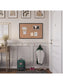 Metal Frame Cork Board, Black, Brown, 35" x 23", 3 x 2, Brown, 35" X 23" Size, Set of 1, 817894028801
